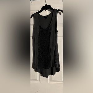 Mossimo lace hi-lo shirt